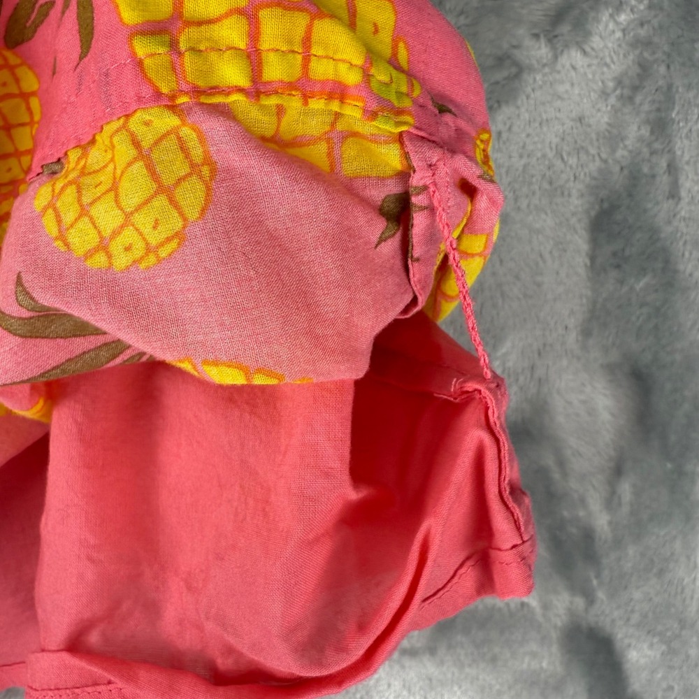 J.Crew Pink Pineapple Print Cotton Mini Skirt Womens Medium 37577 SP 17 - Picture 12 of 16